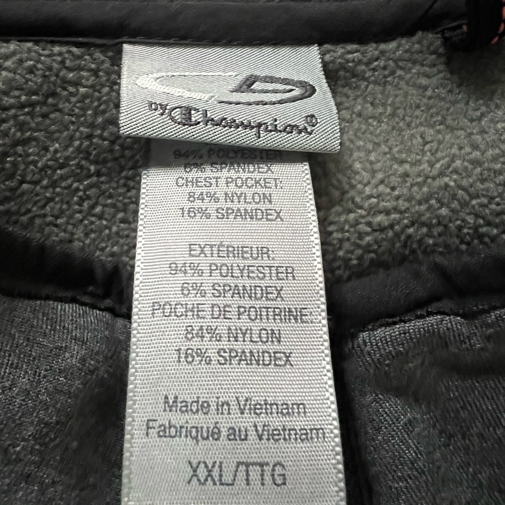 Champion Charcoal Fleece Jacket